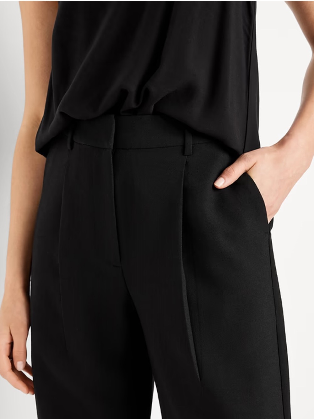 Old Navy Black Wide-Leg Women's Pants